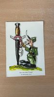 Schweizer Armee Militär Postkarte Comic Einst Das wäre mein
