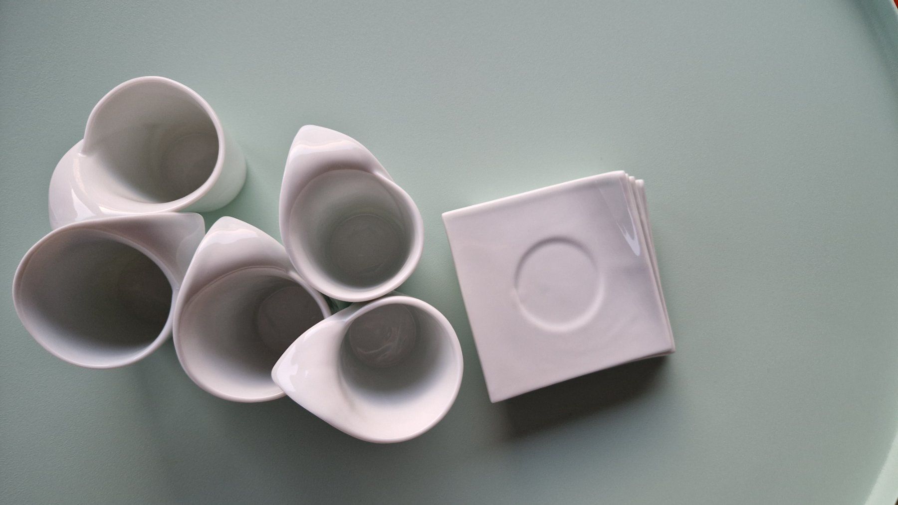 Tazze: Espresso Tassen mit Unterteller – Usato da Kriens venduto da Na_Ro 1