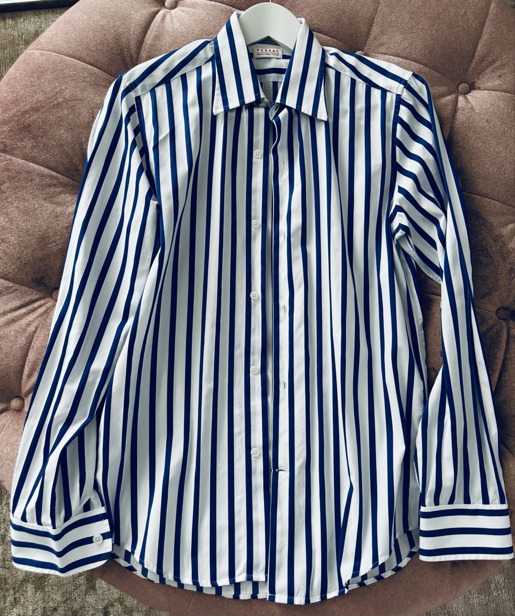 Hemden: Fursac -  Cotton Shirt - M – Neu (gemäss Beschreibung) aus Collonge-Bellerive von alejan_0984