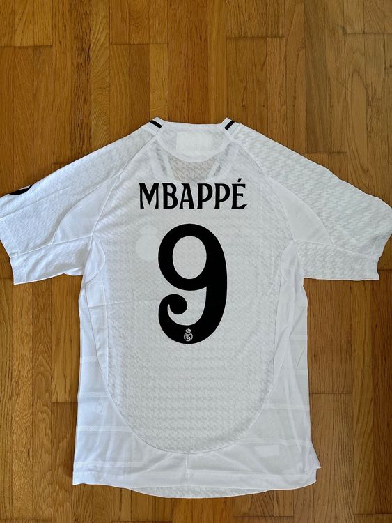 adidas Adult Real Madrid Kylian Mbappé #9 2025 Home Long Sleeve Replica Jersey | Dick's Sporting Goods