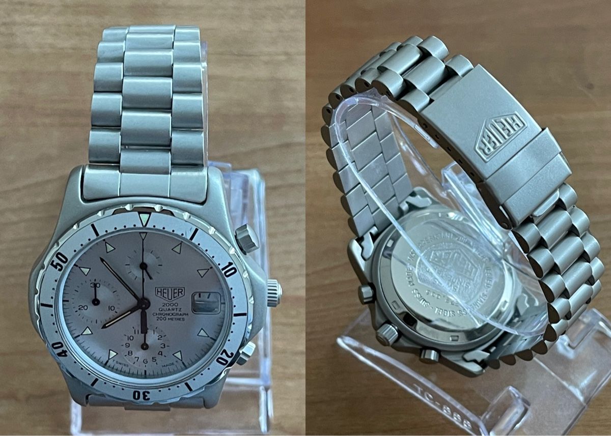 Tag Heuer Uhren: 1984 HEUER 2000 Prof. Chrono 200m. 272.006 restauriert – Gebraucht aus Embrach von Canderau 6