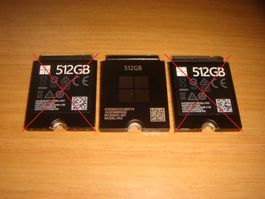 1 stück 512gb 2230 m.2 nvme ssd. Nur paar stunden.