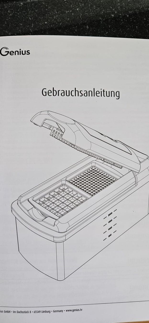 Elettrodomestici da cucina: Nicer Dicer - Das Original 13-Teilig / Mintgrün – Usato da Zweidlen venduto da Shubli 4