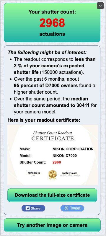 Nikon Fotocamera: Sehr schöner NIKON D7000 Body – Usato da Baden venduto da Danielb 7