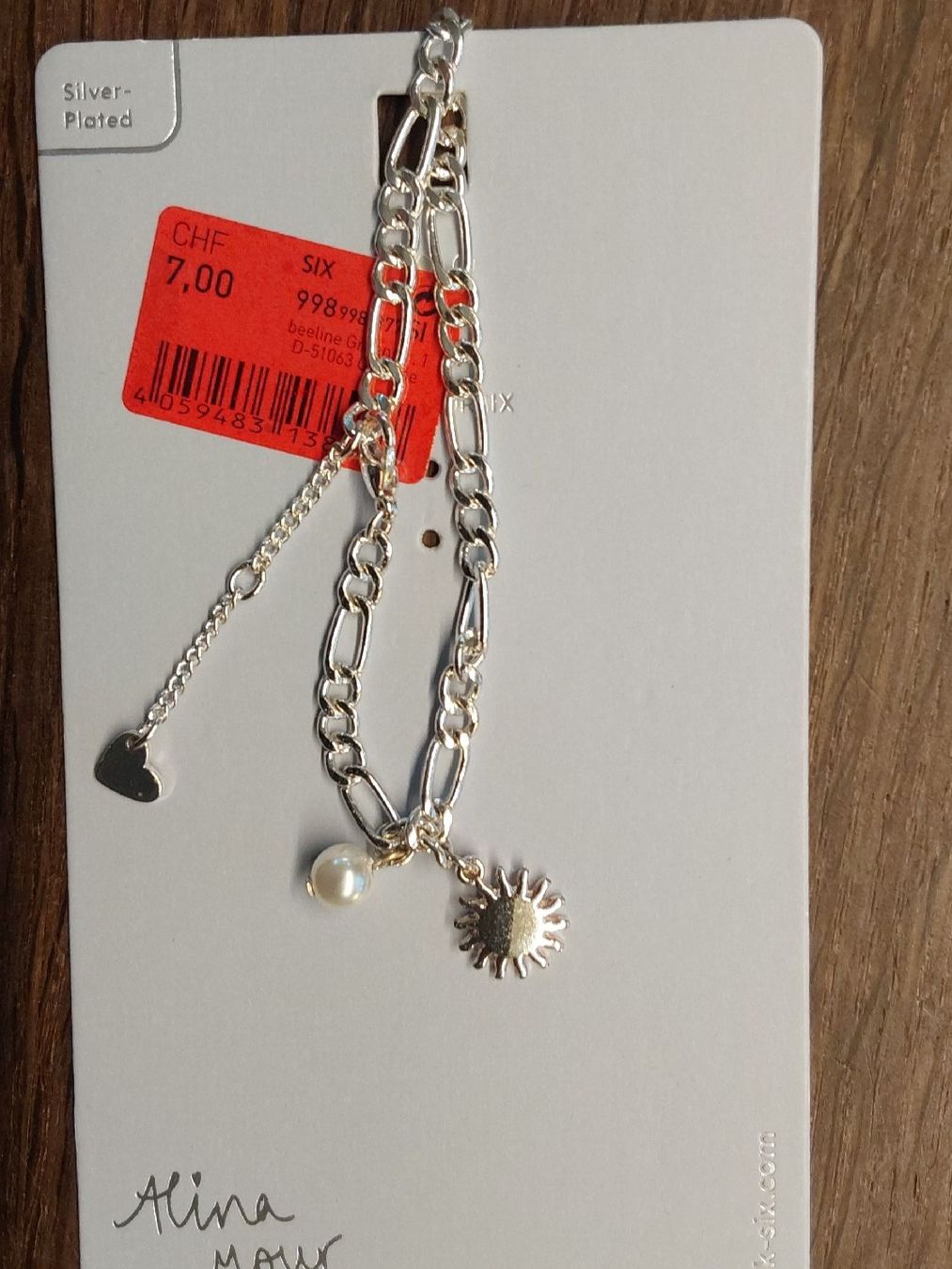 Bracciali & Braccialetti: Armketteli six neu – Nuovo e nell'imballaggio originale da Köniz venduto da scopello12