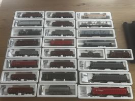 Roco H0 Güterwagenset 25 Wagen gebraucht in OVP ab 199.-