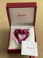 BACCARAT Crystal Heart Pink Kristall-Herz  