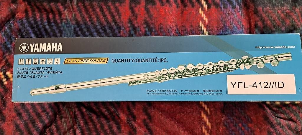 Yamaha Strumenti musicali: Flauto traverso Yamaha 412 D argento – Usato da Cadenazzo venduto da Itapep03 1
