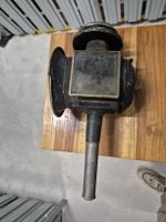 Antique Lantern Black Metal Carriage Lamp Good Condition