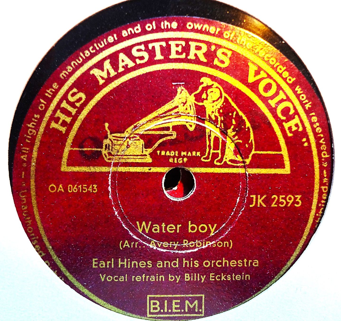 Dischi in vinile: Earl Hines, Sammlung von 12 Jazz Schellackplatten – Usato da Hemishofen venduto da Phonomandy 6