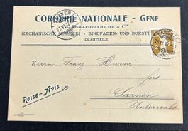 Postkarte Geneve Delacroixriche & Cie 