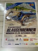 Klausenrennen Memorial 2006 - Seltenes Sammlerplakat!