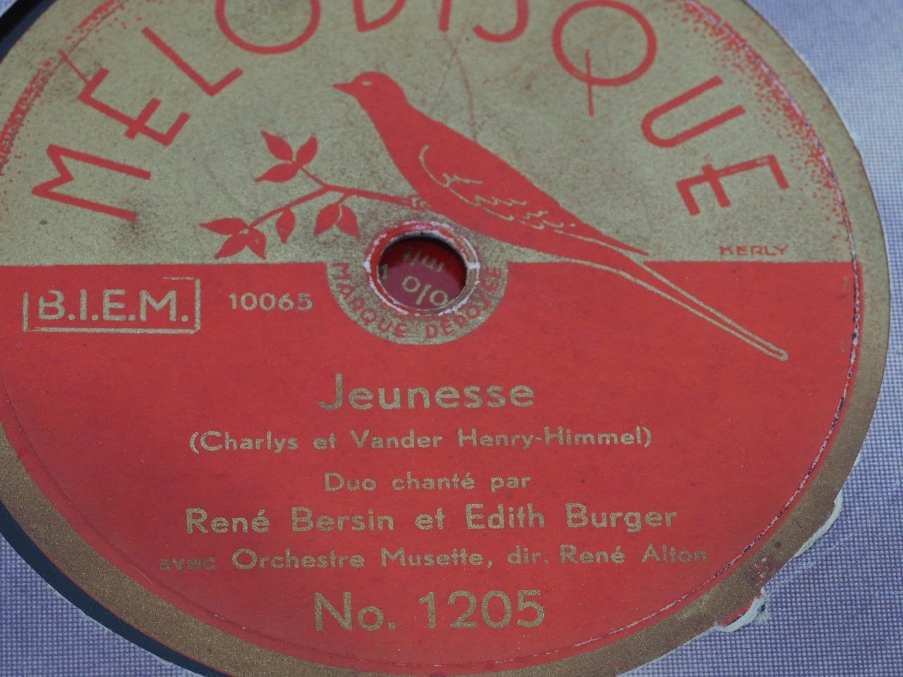 Schallplatten: DISQUES 78 TOURS – Gebraucht aus Lausanne von Leag 6