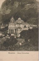 AK Mendrisio Chiesa Parrocchiale - inizio 1900