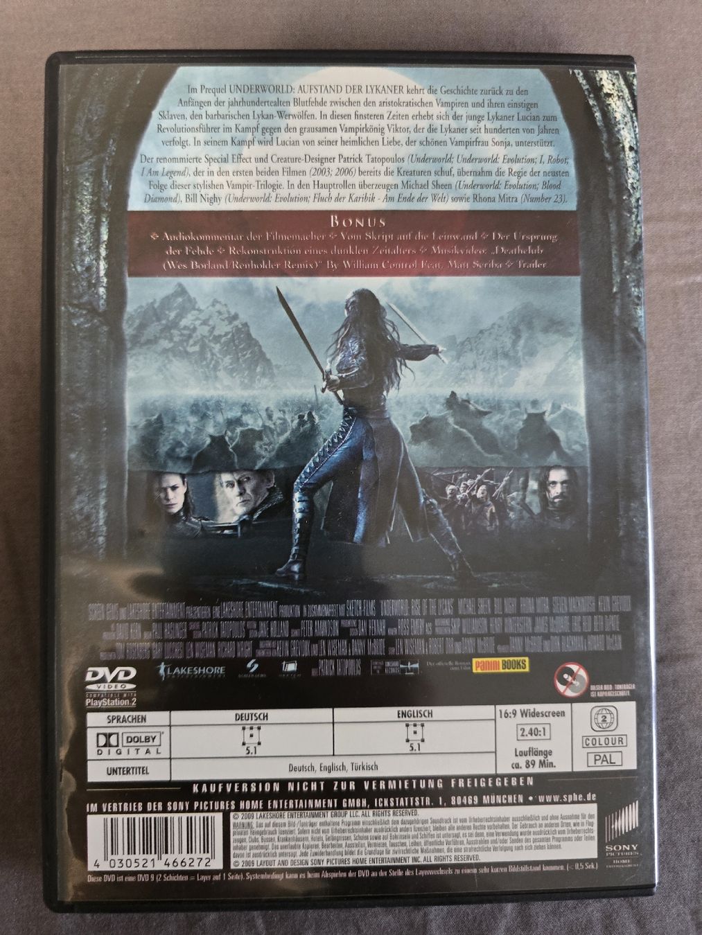 Tutti i DVDs: DVD - Underworld – Usato da Zug venduto da nic_wlj8 1