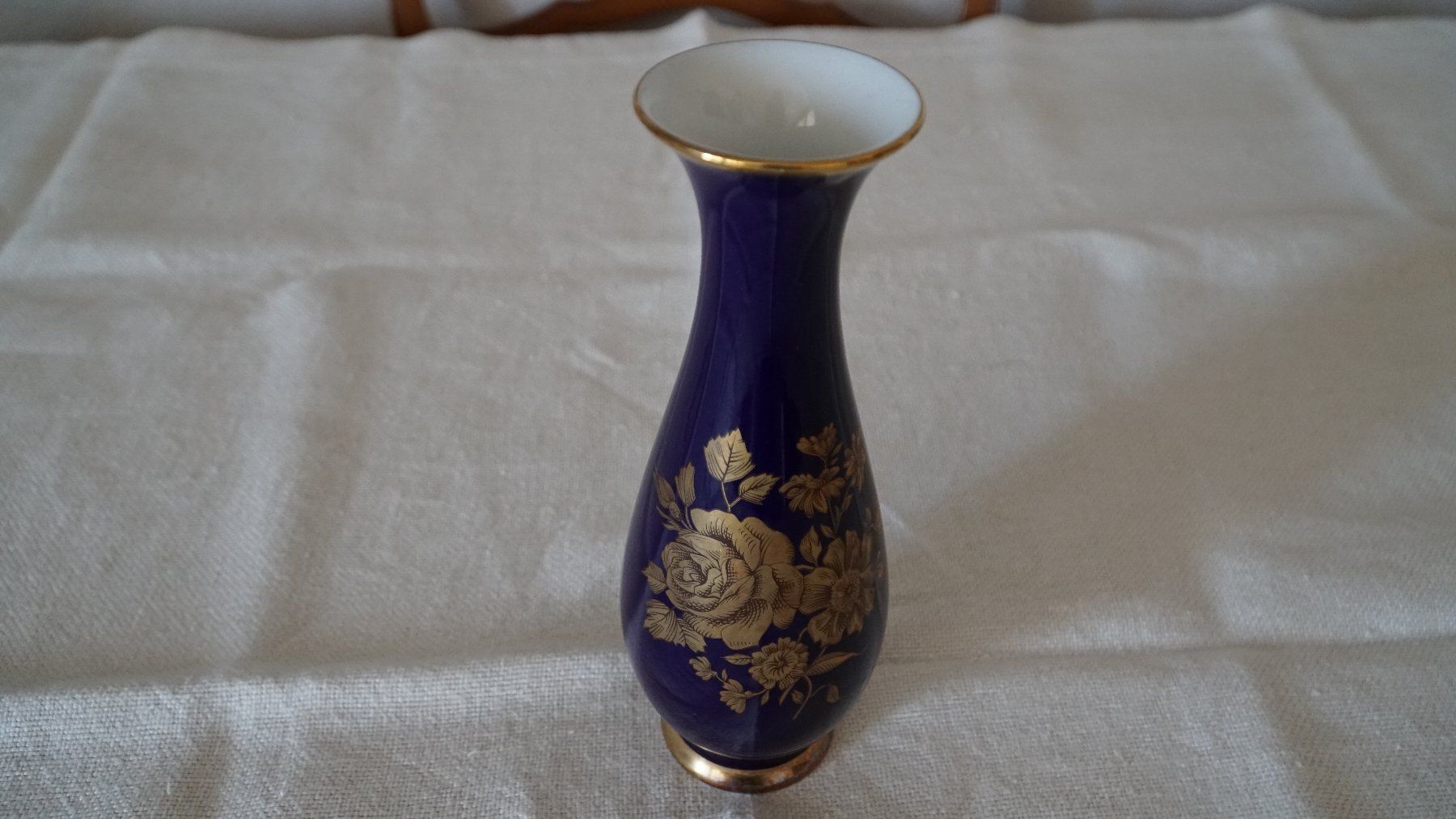 KPM Vasi & Recipienti: Vase KPM /Echt Cobalt/Handarbeit – Nuovo (secondo la descrizione) da Bern venduto da Antikbatik 2