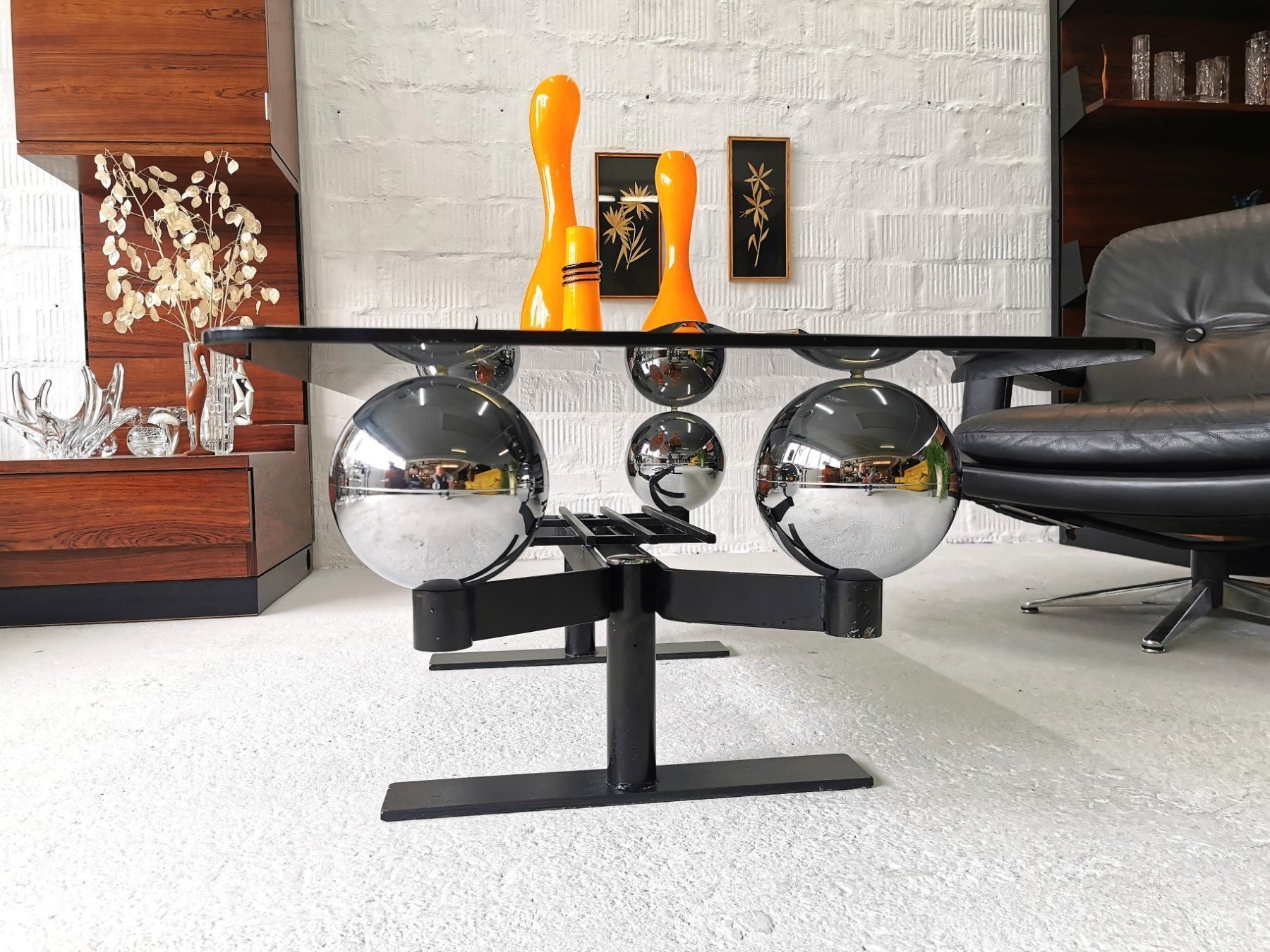 Tavoli: Vintage Couchtisch - Orbit Style – Usato da Walzenhausen venduto da stilvollwohnen 1