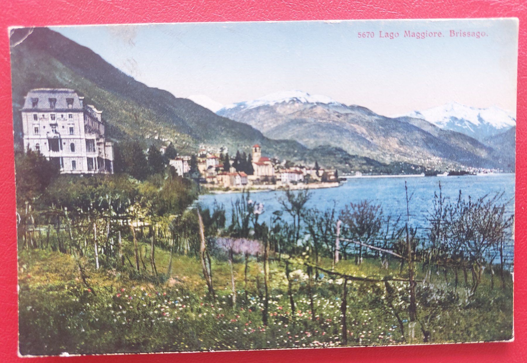 Cartoline postali: Lago Maggiore - Brissago – Usato da St-Légier-La Chiésaz venduto da Theo005