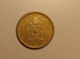 50 Euro Cents Vaticano 2018
