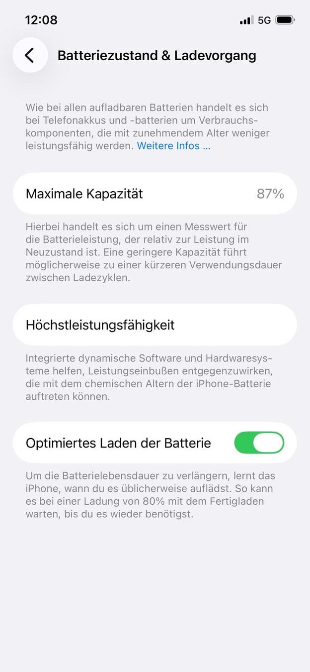 Apple Handys / Smartphones: iPhone 12, 128GB blau – Gebraucht aus Freienbach von hbo_dyx2 6