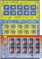 2009, 1297-1298+1300, 3 Kleinbogen gestempelt ET (14792)