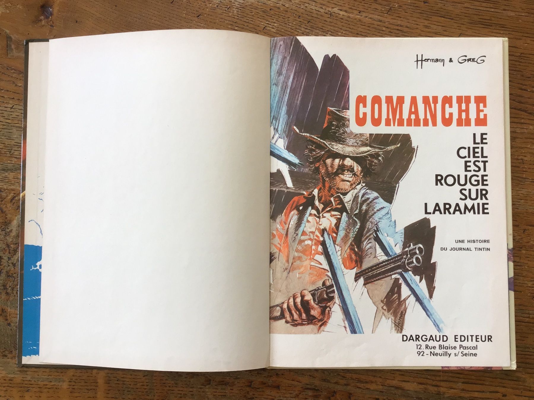 Comics: Hermann & Greg Comanche EO T4 – Gebraucht aus Fully von Ruby97 1