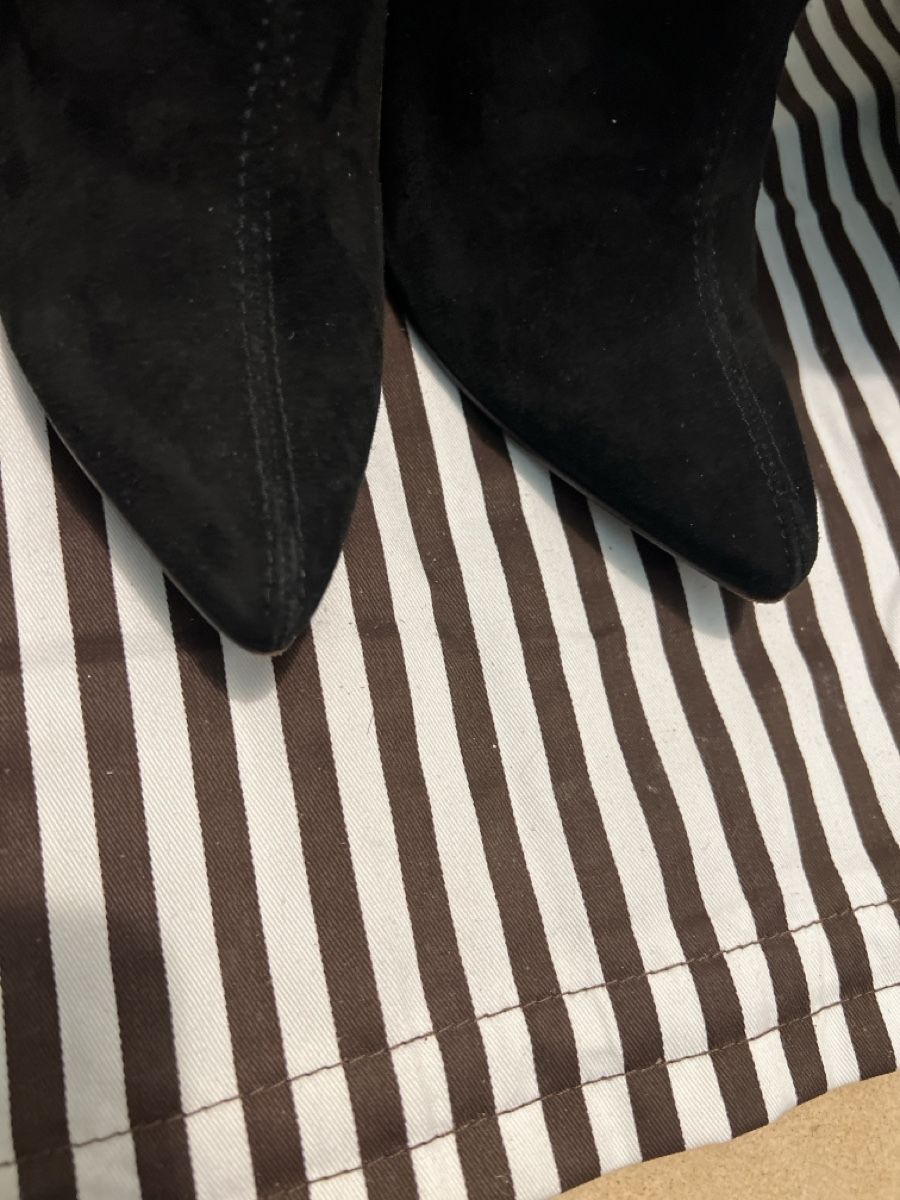 Damenschuhe: Bottes noires en daim Grey Mer taille 39 – Neu (gemäss Beschreibung) aus Arvillard (Salins) von mental0mystique 3