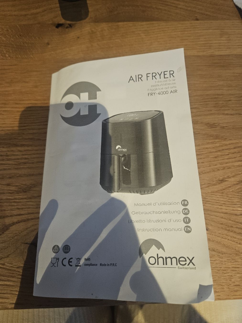 Ohmex Küchengeräte: air fryer  – Gebraucht aus Auw von villigerlena 2