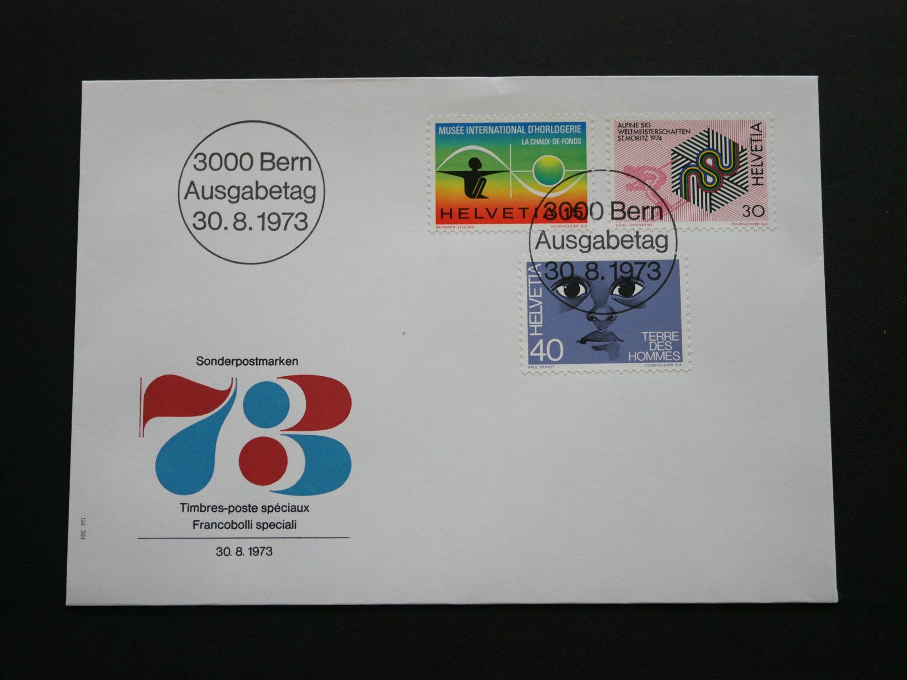 Alle Briefmarken: Ersttagsbrief 30.08.1973 ***TOP*** – Neu (gemäss Beschreibung) aus Kreuzlingen von kar_kj82