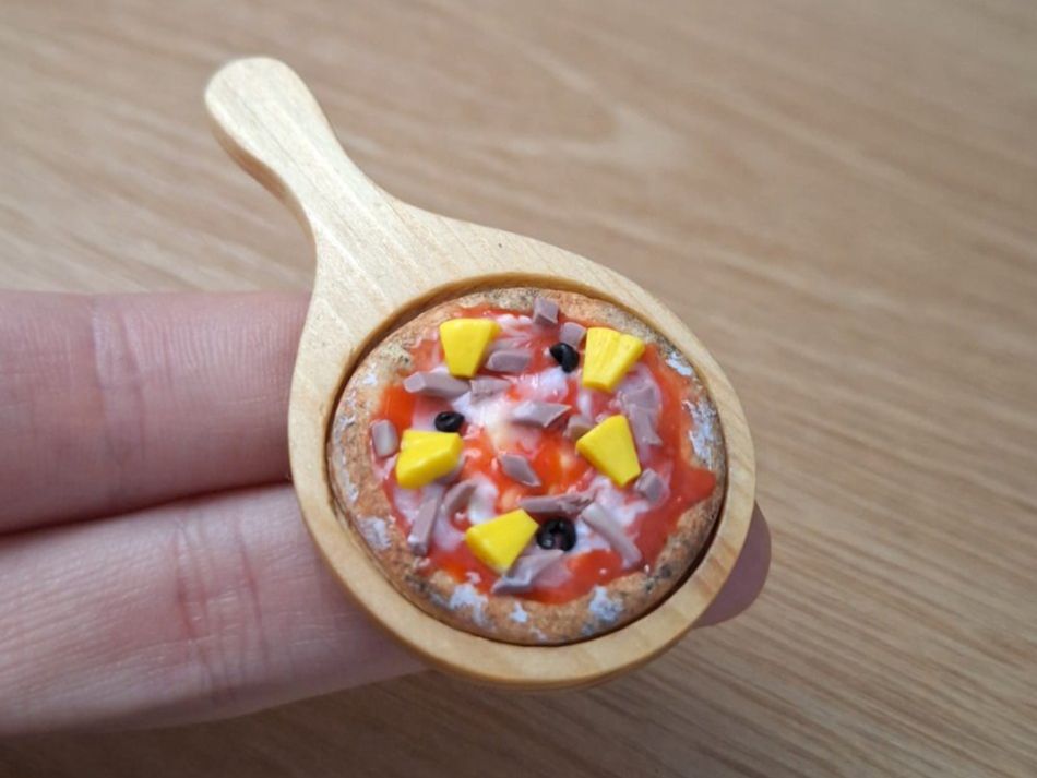 Case e mobili per bambole: Puppenhaus Hawaii Pizza – Nuovo (secondo la descrizione) da Zürich venduto da HandmadeTinyFood 3