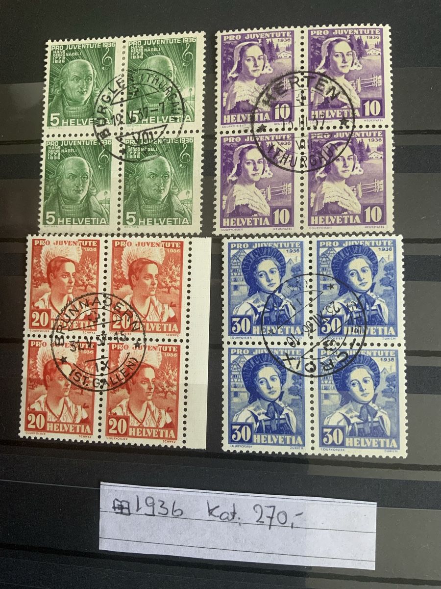 Tutti i francobolli: Juventute Briefmarken – Usato da Binningen venduto da chr_cr5n