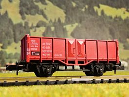 4-teiliges gemischtes Güterwagen_ Set der DB _ DDR _  ÖBB