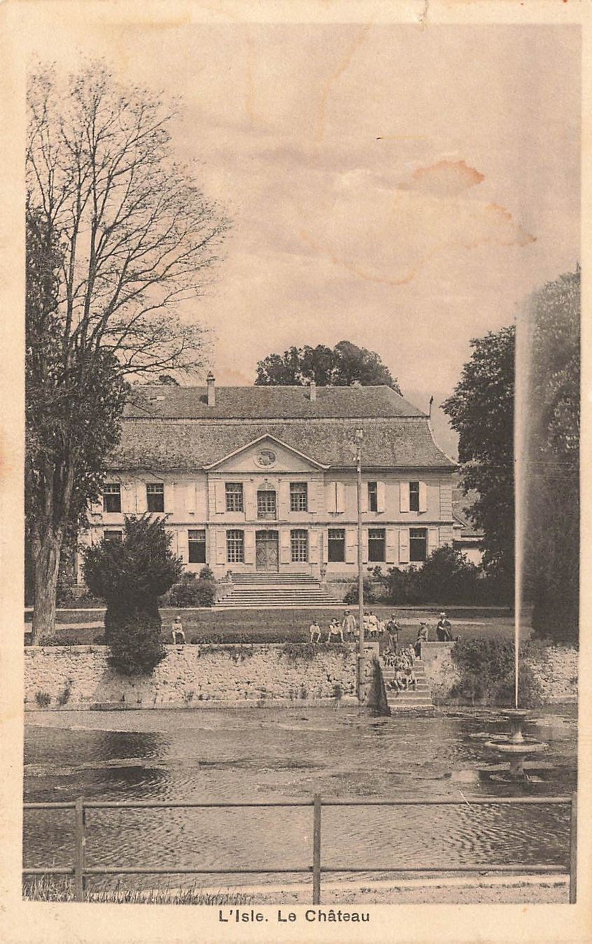 Cartes postales: L`isle Le Chäteau – D'occasion à Biasca par Blenio71