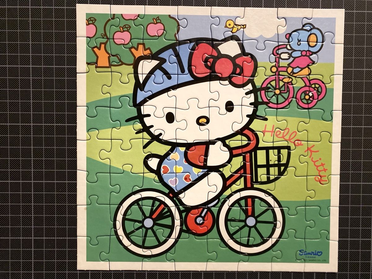 Puzzle: 4 HELLO KITTY Puzzle, SANRIO im Koffer – Usato da Niederbüren venduto da funkel06 4