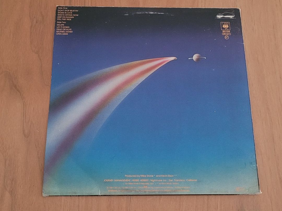 Dischi in vinile: LP Journey – Usato da Martigny venduto da MZ-67 1