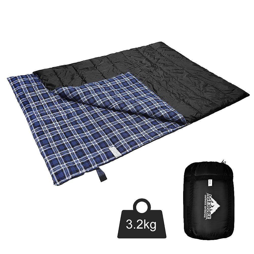 Schlafsäcke: Doppelschlafsack Deckenschlafsack 2 Personen Flanellfutter – Neu und originalverpackt aus Dörflingen von Nixhub 4