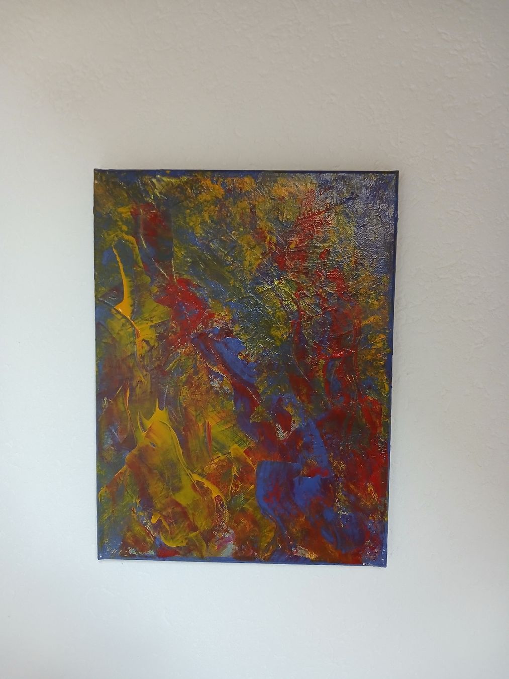 Dipinti: Painting: "Fired Up", canvas frame, 30 x 40 cm – Nuovo e nell'imballaggio originale da Turbenthal venduto da viw_48fr