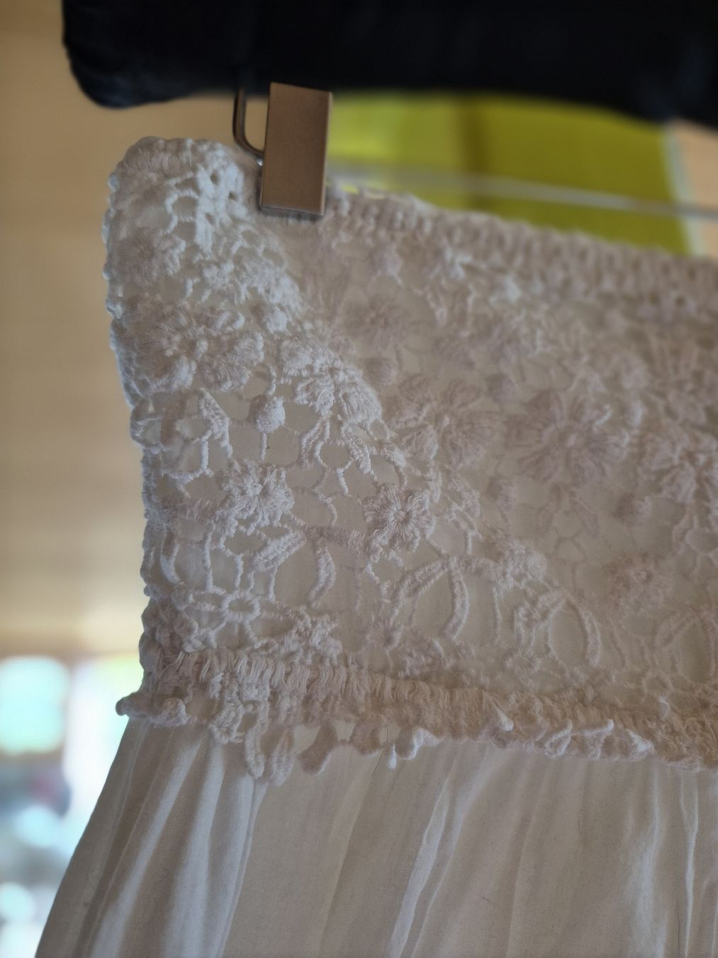 Vestiti: Sommerkleid Spitze XS/S weiss – Usato da Wynigen venduto da La_Talpa 2