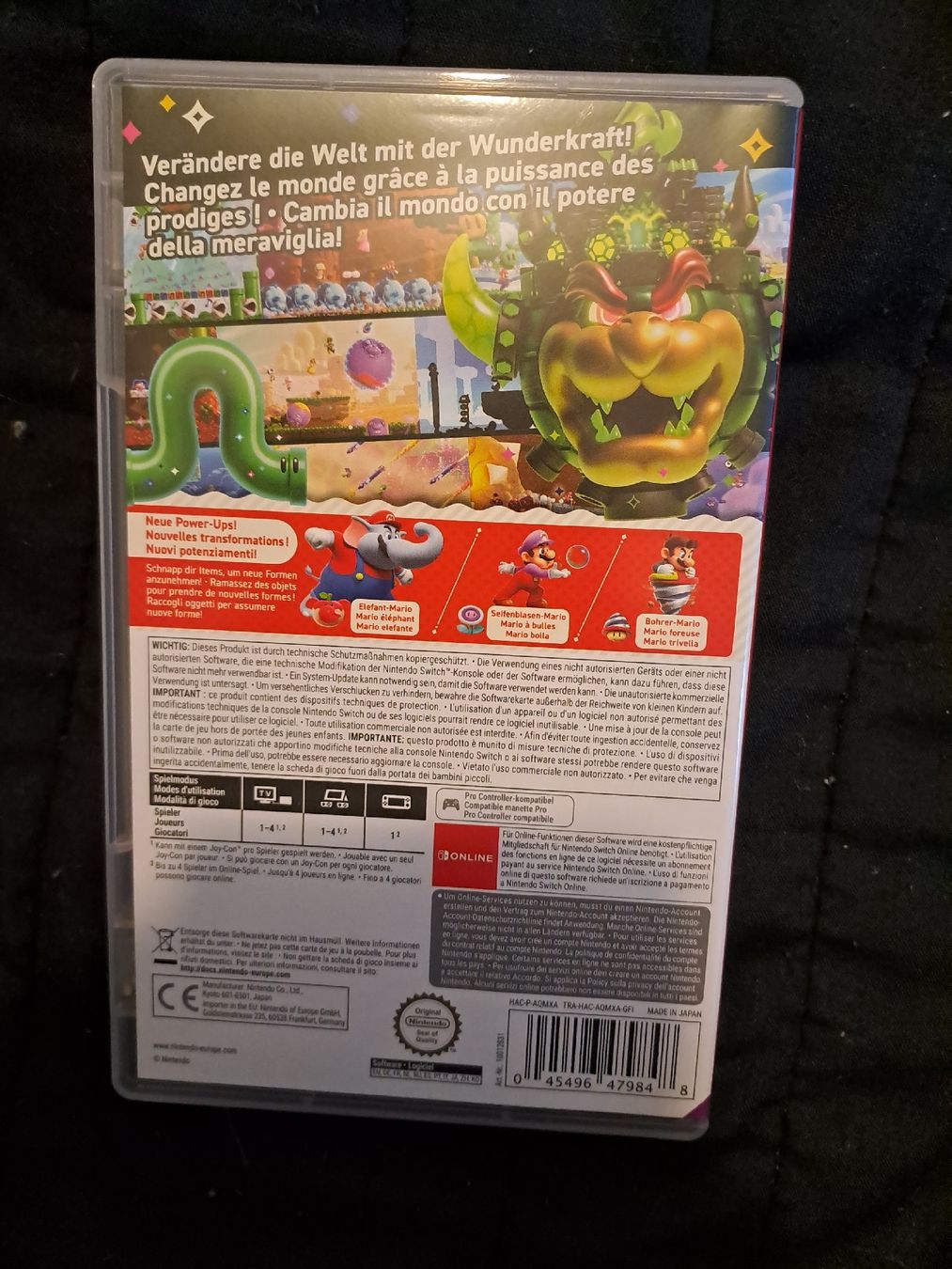 Nintendo Giochi: Supermario Bros. Wonder Nintendo Switch – Usato da Altdorf UR venduto da Vampfan 1