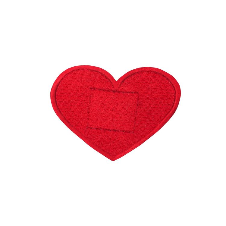 Aufnäher Wendepailletten-Patches Herz Love (kleine Pailletten
