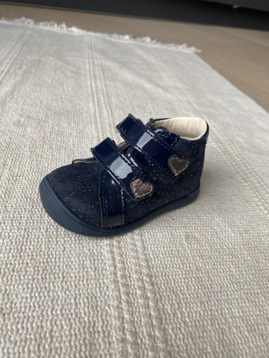 Schuhe für Jungen: Chaussures bébé Bopy cuir bleu marine T19 – Neu (gemäss Beschreibung) aus Bevaix von MPaw 3