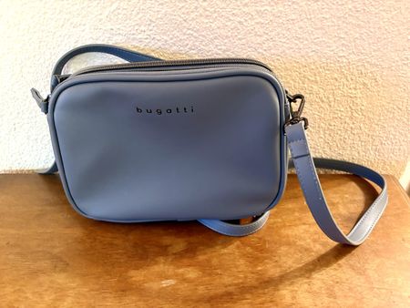Bugatti Tasche , grau / blau