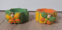 Rechaud-Kerzenhalter "Sommer/Schmetterling"