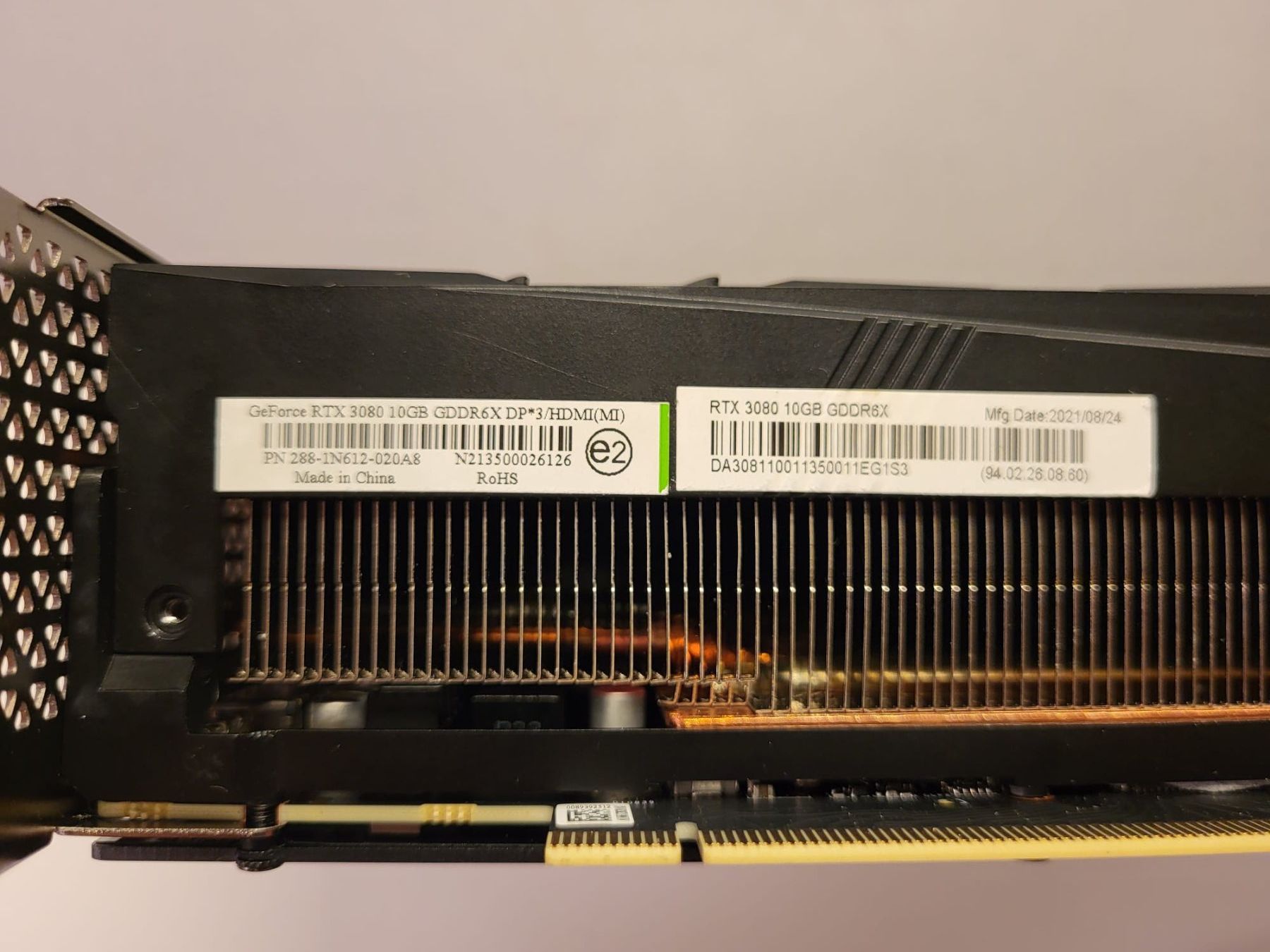 Nvidia Schede grafiche: Predator Nvidia GeForce RTX 3080 10GB Grafikkarte – Usato da Unterengstringen venduto da CyberCore 4