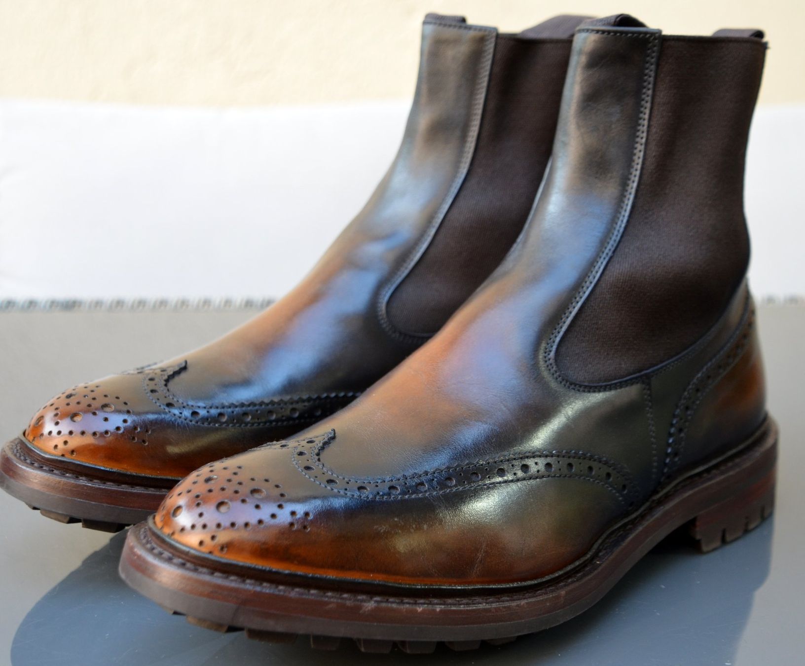 Scarpe da uomo: Tricker's Boots / bottes .10 / 44 – Usato da Collonges venduto da Auganien 4