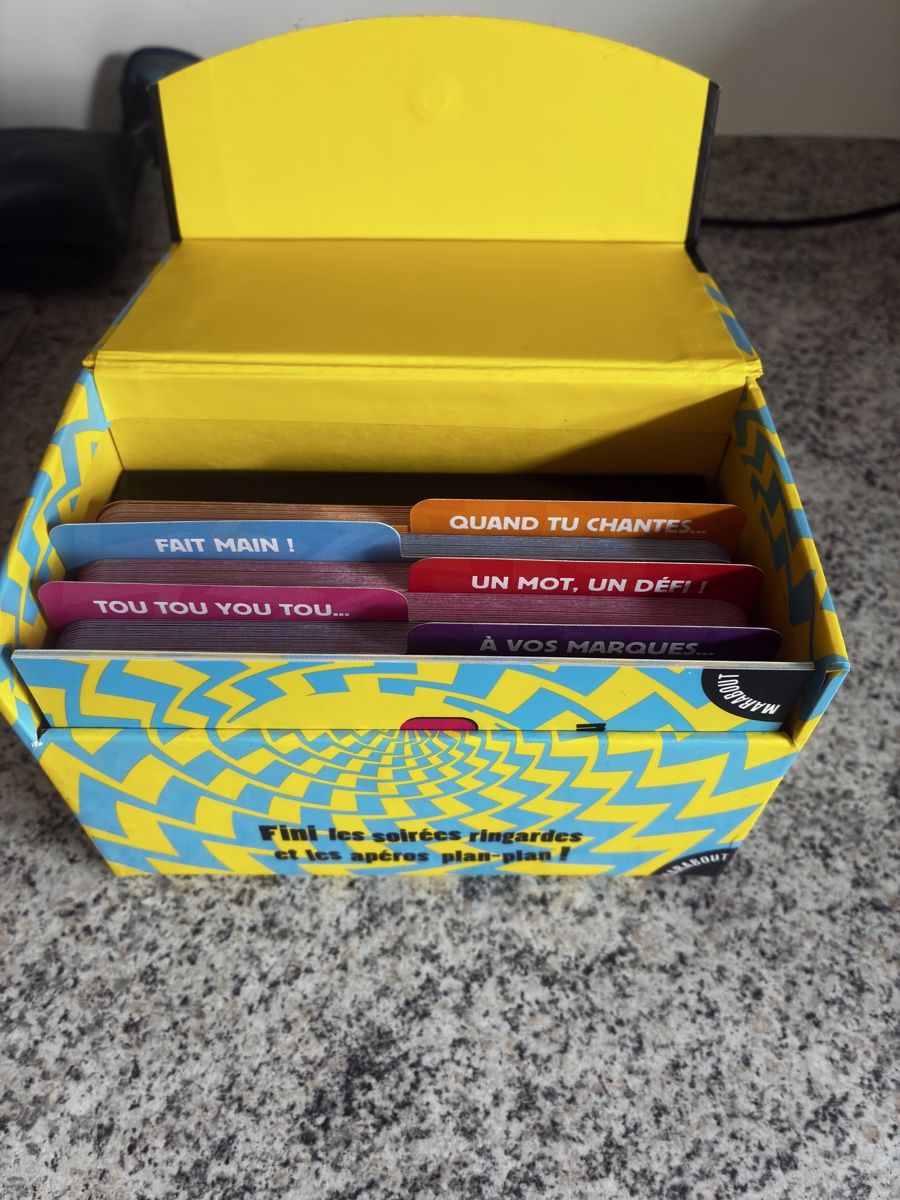 Jeux: Jeu de cartes Maxi défis d'apéro Marabout – Neuf (Voir description) à Peseux par fio_n9qk 2