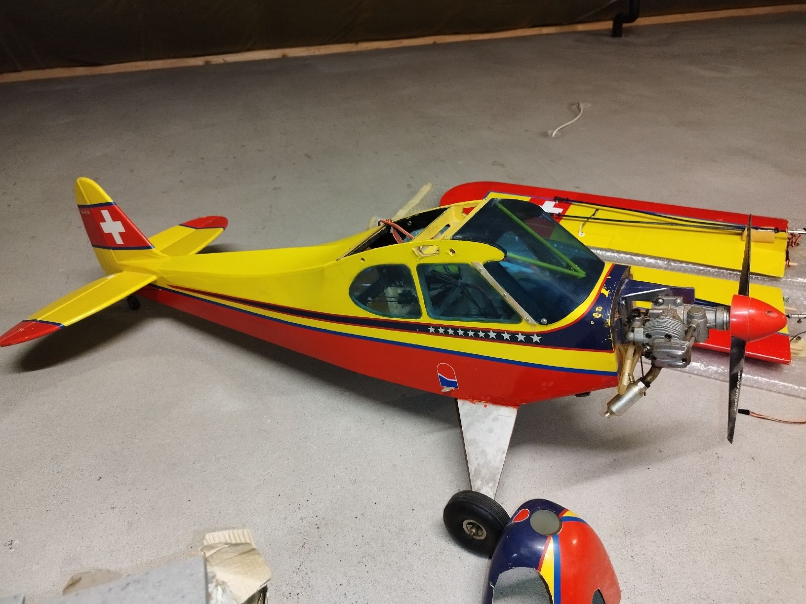 Modellismo RC: Motorflieger Piper – Difettoso da Fraubrunnen venduto da Cupra4-Drive 4