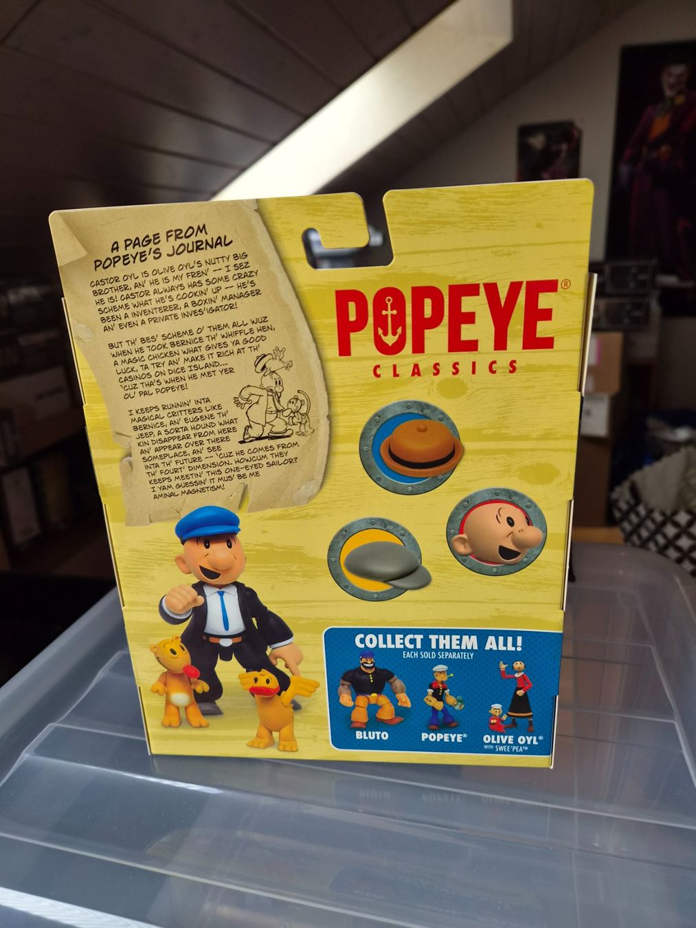 Statuette: Popeye Classics Castor Oyl Set mit Figuren OVP – Nuovo e nell'imballaggio originale da Sisseln AG venduto da schenk-figuren 1