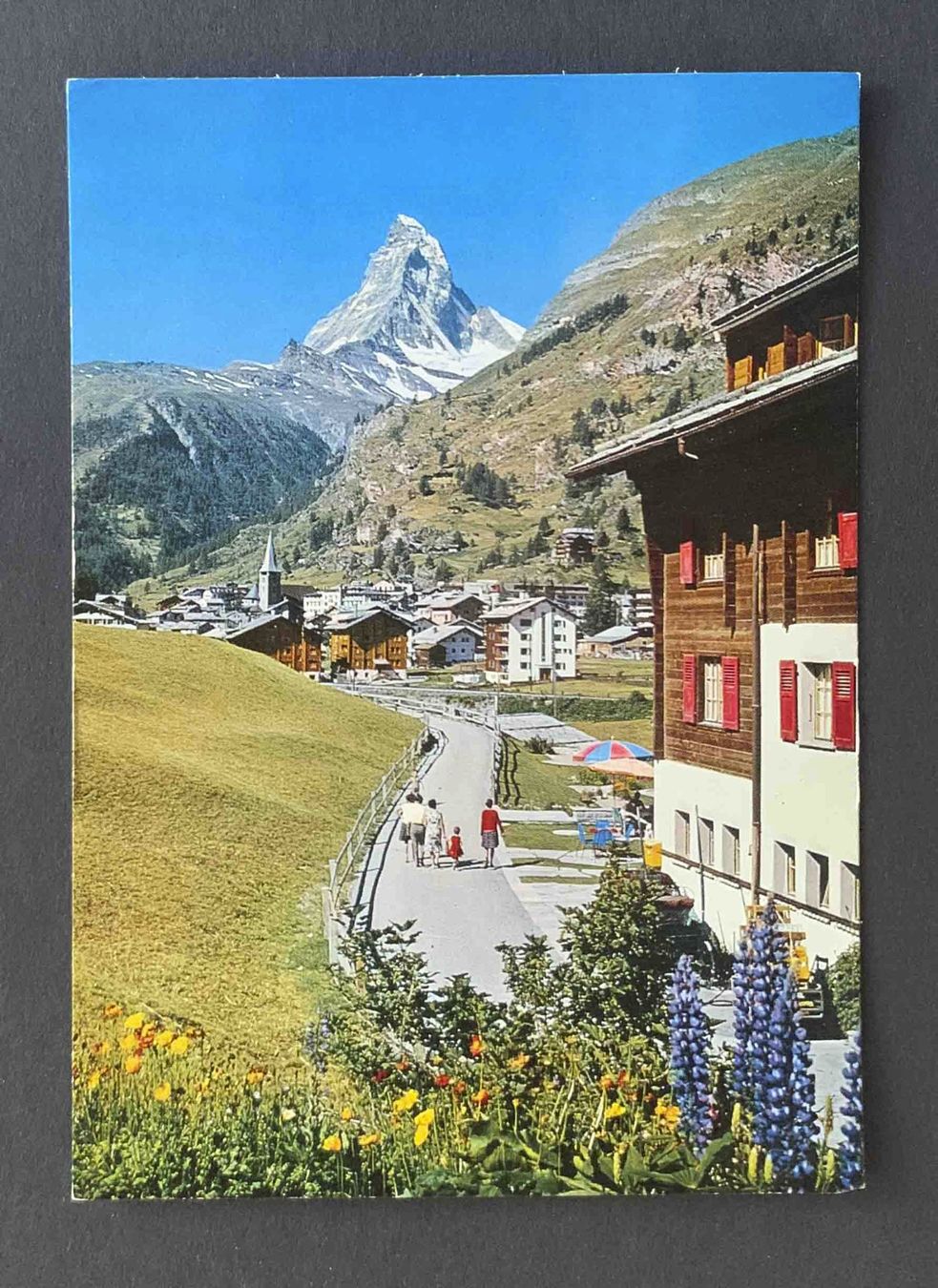 Ansichtskarten: AK Zermatt mit Matterhorn – Gebraucht aus Goldau von artelier1