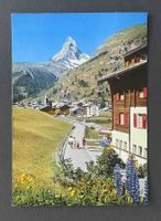 AK Zermatt mit Matterhorn